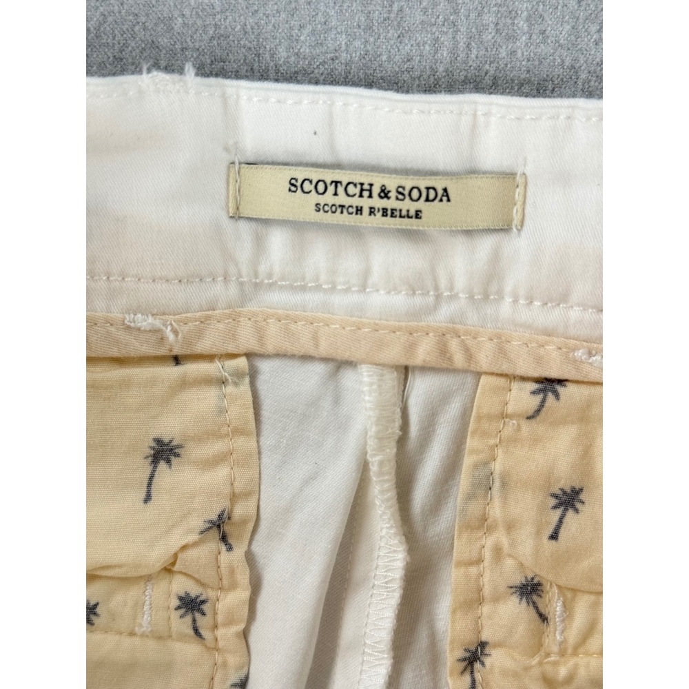 Scotch & Soda Scotch RBelle Girls White Chino Shorts Size 14 129646 NEW - Picture 3 of 9